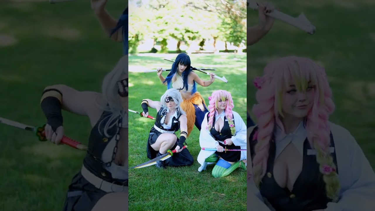 Imma fight a demon more like! with @Athena_grimes and @prototype_fox #cosplaygirl #demonslayer