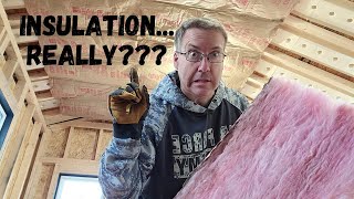 How To Insulate & Baffle A Shed Roof | 12x24 Tiny Home SemiOff Grid DIY Shed to House Conversion