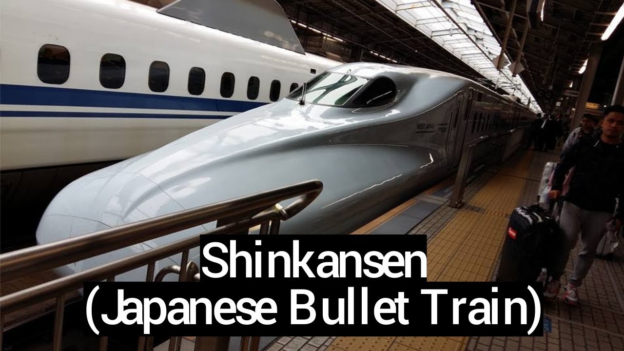 Shinkansen (Japanese Bullet Train) in Hiroshima Railway Station YouTube Shinkansen (Japanese Bullet Train) in Hiroshima Railway Station YouTube