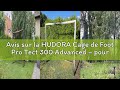 Avis sur la HUDORA Cage de Foot Pro Tect 300 Advanced – pour Le Jardin – avec Filet et enveloppe Tou