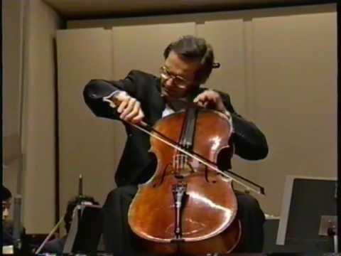 Prokofiev: Symphony-Concerto in E minor, Op. 125 - I. Andante, Cello: David Geringas