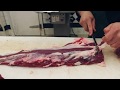 Butchering a Beef Long Loin - Part 2 of 3