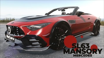 Mercedes SL63 Mansory Mod Vehicle for Dayz