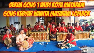 Sekha Gong 1 WHDI Kota Mataram | Gong Kebyar Wanita Mataram Lombok