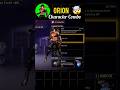 🔥BEST ORION CHARACTER COMBINATION🤯 || ORION CHARACTER COMBINATION⚡ || #ff #shorts #combo
