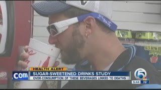 Sugar-sweetened drinks study