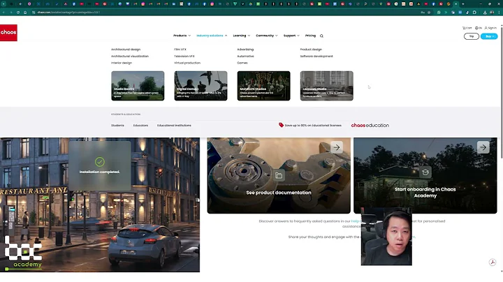 [Tutorial] For Beginners | Chaos Vantage General Workflow-1 GET STARTED