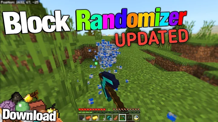 Randomized Block Drops In Minecraft PE/BE | 1.21.7X+ | mrgamingisop | Android/IOS, Windows, Switch