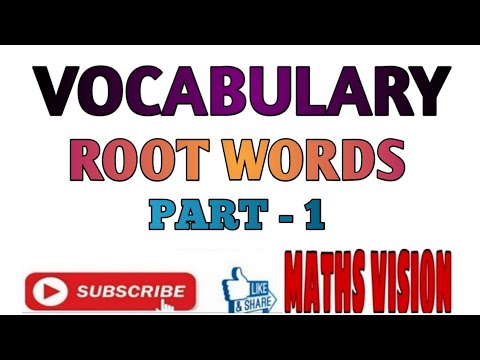 #1 English Vocabulary, Get pro in Vocabulary with root words for all ...