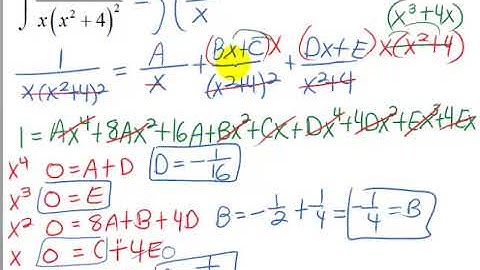 EXAMPLE 4 Partial Fractions With Repeated Quadratic Factor Source