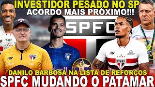 BOMBOU NO SPFC!!! LISTA DE REFORÇOS! HERDEIRO DA FERRARI DE OLHO NA SAF | NEWTON AVANÇA | D.BARBOSA