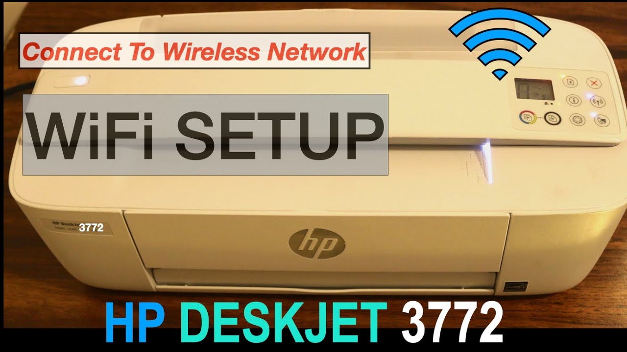 HP DeskJet 3772 WiFi Setup, Wireless Scanning & Printing Review