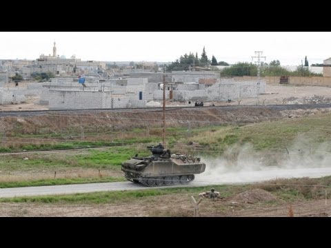Suriye ordusu Türkiye sınırına bomba yağdırıyor