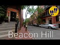 Most Beautiful Neighborhood in Boston - Walkthrough of Beacon Hill HD