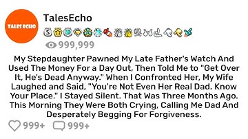 My Stepdaughter Pawned My Late Father