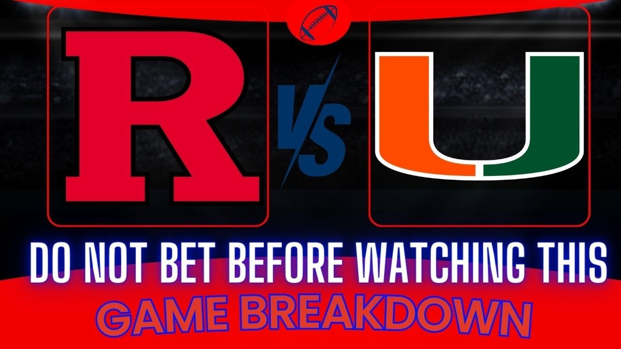 Miami vs. Rutgers: 2023 Pinstripe Bowl game prediction, pick