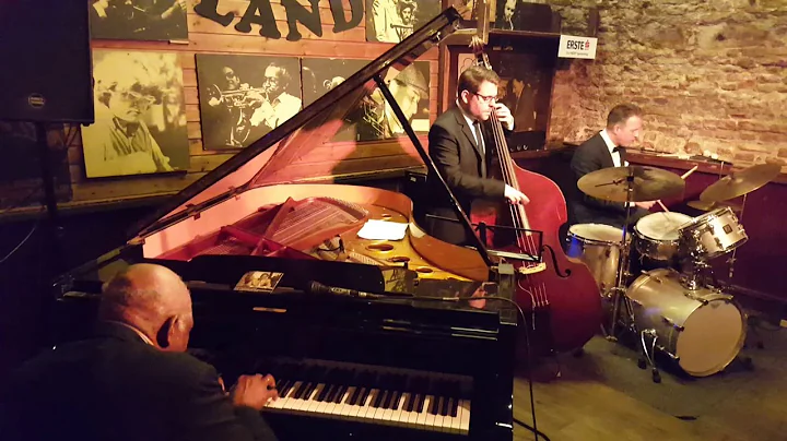 Harold Mabern Jazz trio in Vienna, March 2017.  Br...