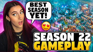 ClaraAtWork PLAYS Season 22 EARLY!! - Apex Legends - New Map + Aim Assist Nerf