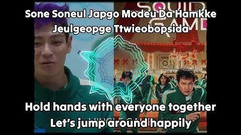 SQUID GAME Season 2 - MERRY GO ROUND SONG music and lyrics (Both English and Orignal)    Mingle song