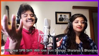 SPB sir 75th Birthday tribute | Srinivas | Sharanya