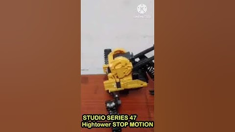 STUDIO SERIES 47 HIGHTOWER STOP MOTION #SHORTS