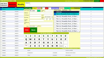 address lookup POS Software, ewebsystem.com call or whatsapp