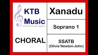 Xanadu (Olivia Newton-John) SSATB Choir [Soprano 1 Part Only]