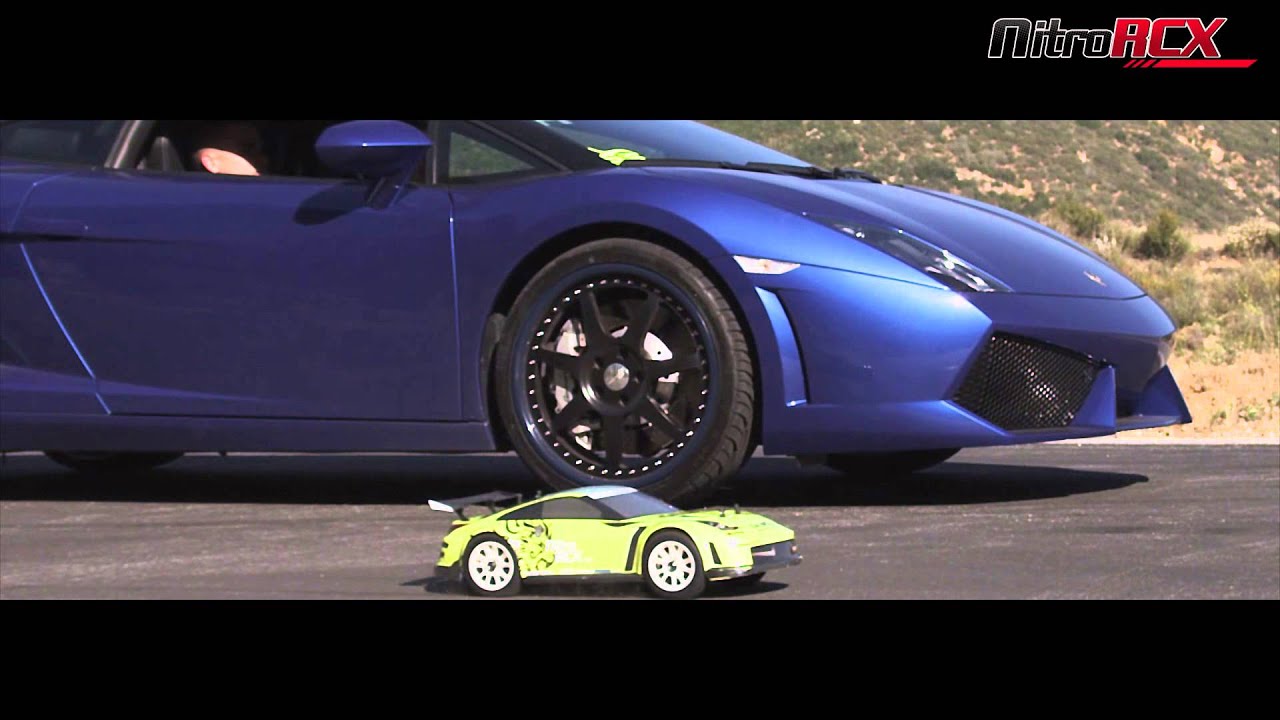 画像: R/C Car vs 550hp Lamborghini Gallardo LP 550-2 youtu.be