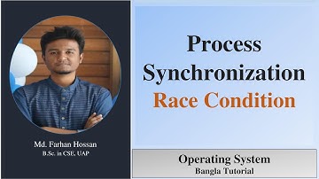 Process Synchronization | Race Condition | operating system | Bangla Tutorial