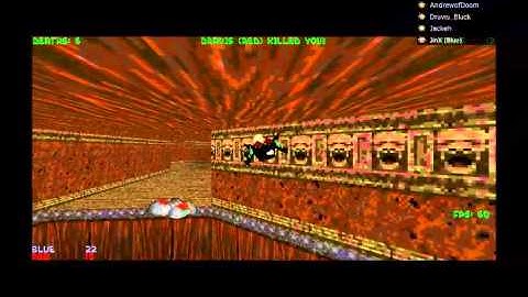 Descent 2: (JinX & AndrewofDoom) vs (Dravis & JackEh) (2v2 Team Anarchy Incognito II)