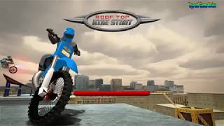 Rooftop Bike Rider Stunt Game - Android GamePlay FHD 2017 screenshot 2