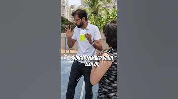 Mind reading any thought | Go to www.learnmagic.co.in to learn #mentalism #mindreadingtricks #shorts