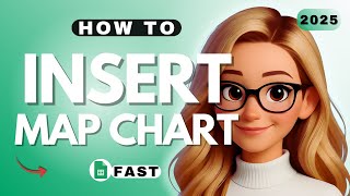 How to Insert Map Chart in Google Sheets