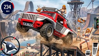 New Offroad 4x4 Jeep Driving - Extreme Jeep Stunts Simulator 2026 - Car Game Android Gameplay screenshot 1