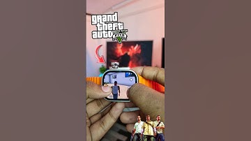 GTA 5 ⚡️In a Smartwatch 🔥 S18 Ultra Android Smartwatch #shorts #gta5