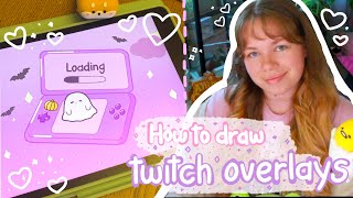 Famous How to draw cute twitch overlays Net Worth