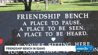 New friendship memorial bench introduced in Idaho