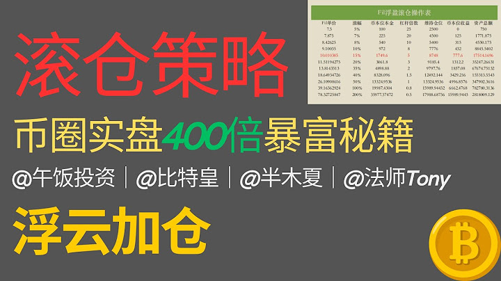 【操作指南】浮盈加仓是什么？｜小资金快速翻倍秘籍｜滚仓Excel表 - 天天要闻