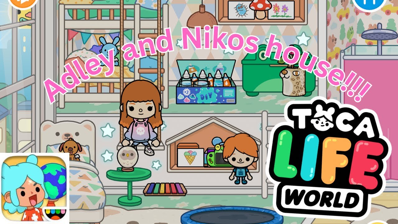 Toca Life A for Adley house!! YouTube