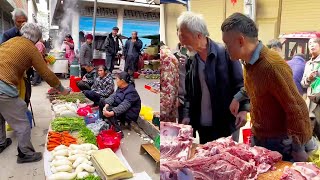 Pretending to be a beggar  he ran into a kind-hearted grandfather in his 90 s and invited the begga