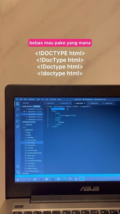 5 KESALAHAN DALAM PENULISAN HTML
