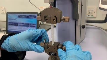 Paper Tissue  wet and Dry Tensile Testing- Shimadzu EZX Single column Universal Testing Machine