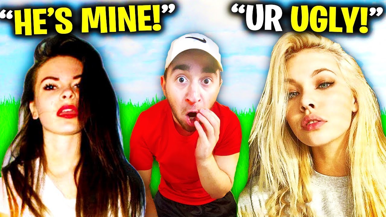Mr Top 5 Fortnite Girlfriend My Girlfriend Meets My Ex Girlfriend Fortnite Youtube