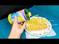 How to make Spiral Potato Cutter from Recycling Cans | Kitchen Appliance #diy #kitchengadgets