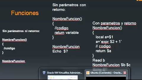 Programacion Shell script: Funciones