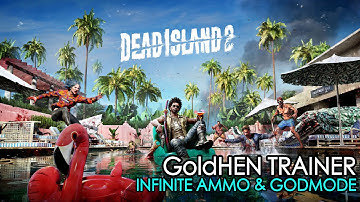 [PS4] Dead Island 2 - GoldHEN 2.3 | Trainer Test - Infinite Health, Ammo & Durability | Max Money 💰💰