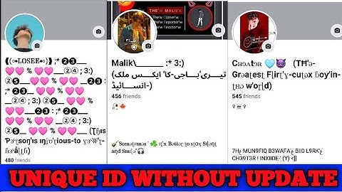 Facebook unique name account | how to make unique account without update