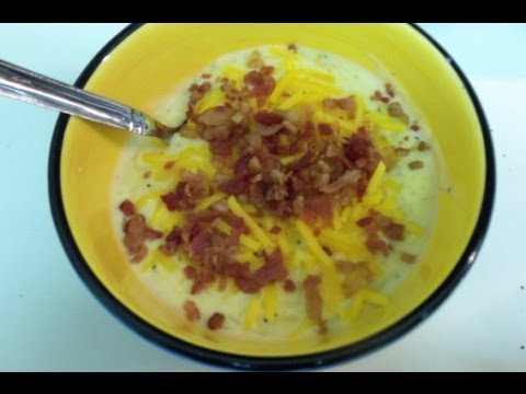 Crockpot Recipe: Easy Cheesy Potato Soup