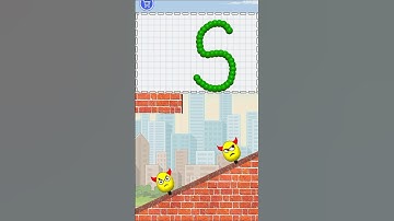 Draw To Smash Logic Puzzle Game ABCDEFGH #satisfying #trend #shorts #videogames #funny #gameplay