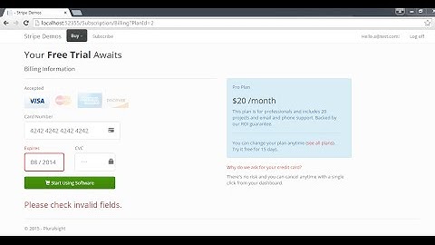 Stripe Fundamentals with ASP.NET MVC